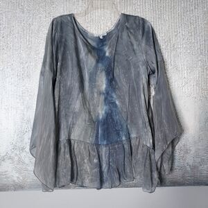 Tempo Paris silk Viscose Tie Dye top